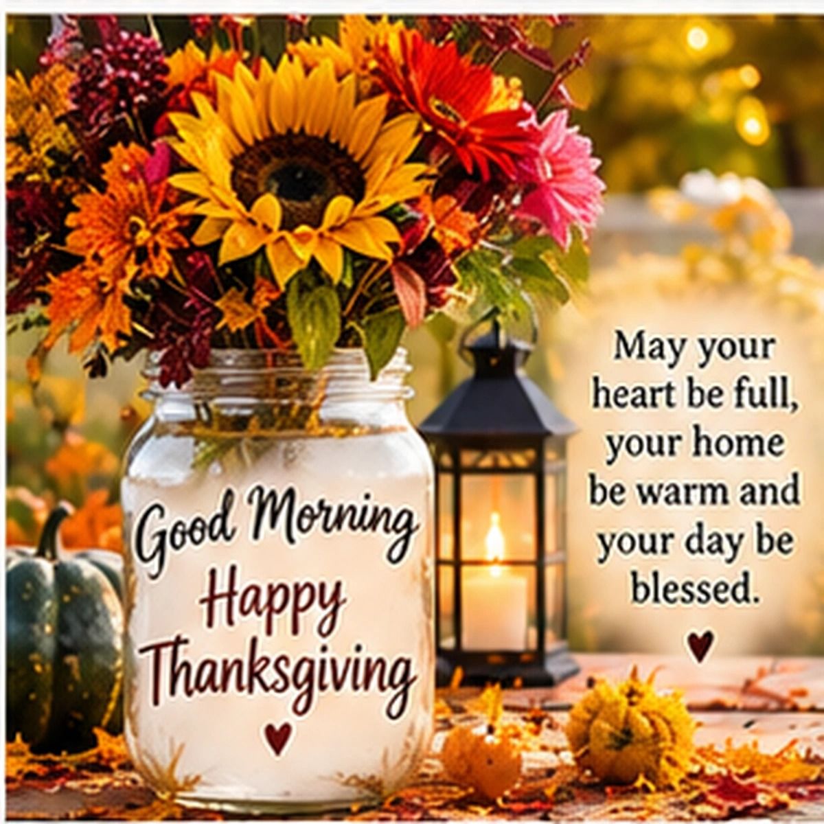 Good Morning Happy Thanksgiving May Your Day Be Blessed