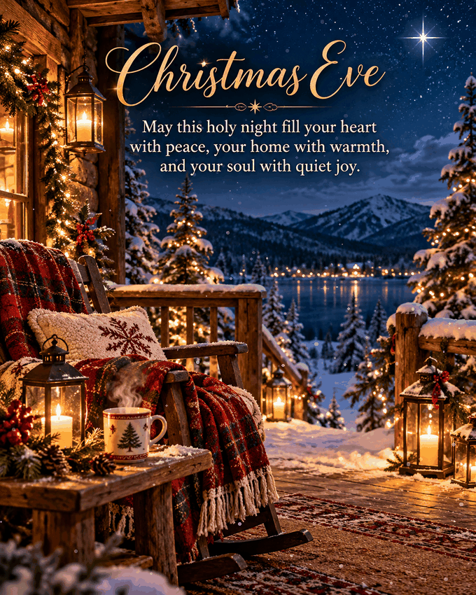 Christmas Eve May This Holy Night Fill Your Heart Gif