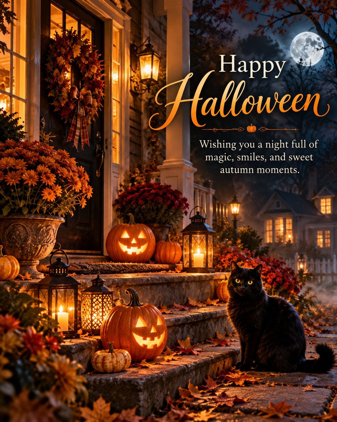 Happy Halloween A Night Full Of Magic Smiles And Sweet Autumn Moments