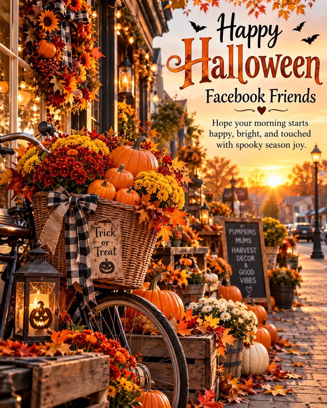 Happy Halloween Facebook Friends Touched With Spooky Season Joy