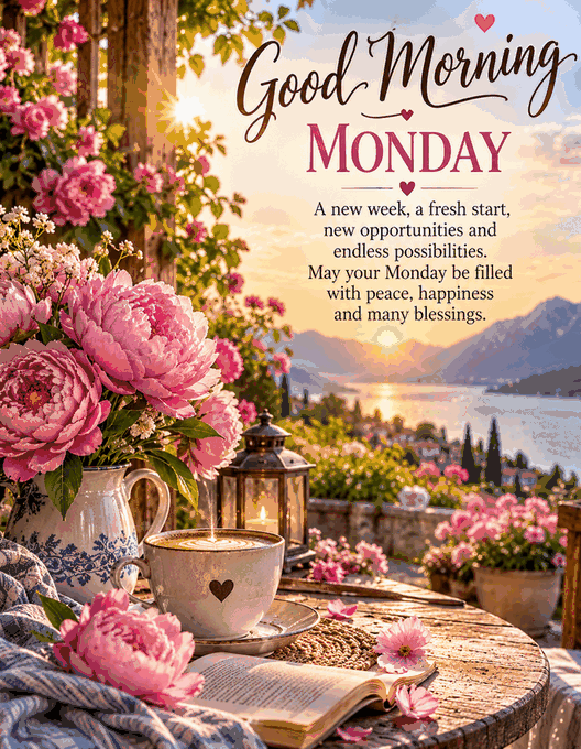 Good Morning Monday A New Week A Fresh Start Gif