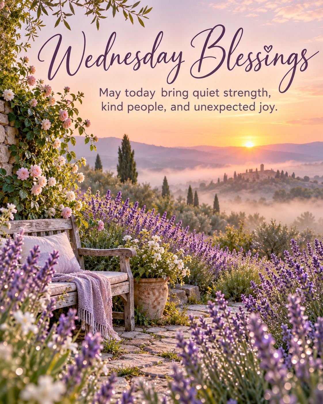 Wednesday Blessings May Today Bring Quiet Strength And Unexpected Joy