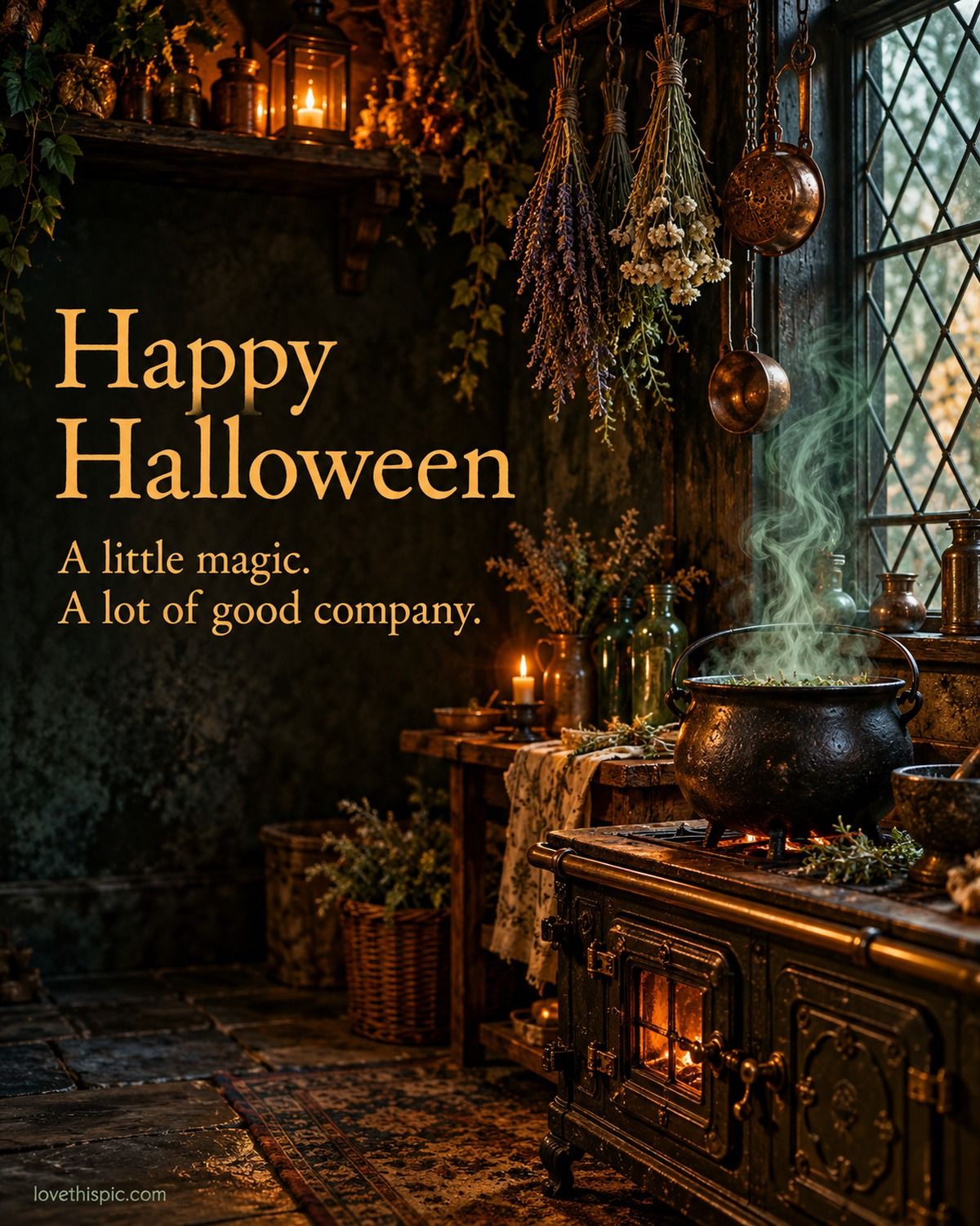 Happy Halloween A Little Magic A Lot Of Good Company Witch's Kitchen