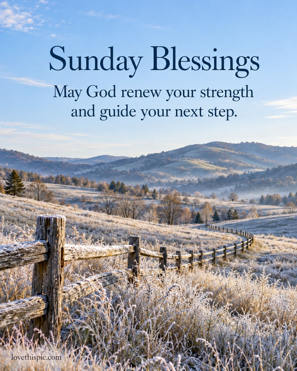 Sunday Blessings May God Renew Your Strength And Guide Your Next Step