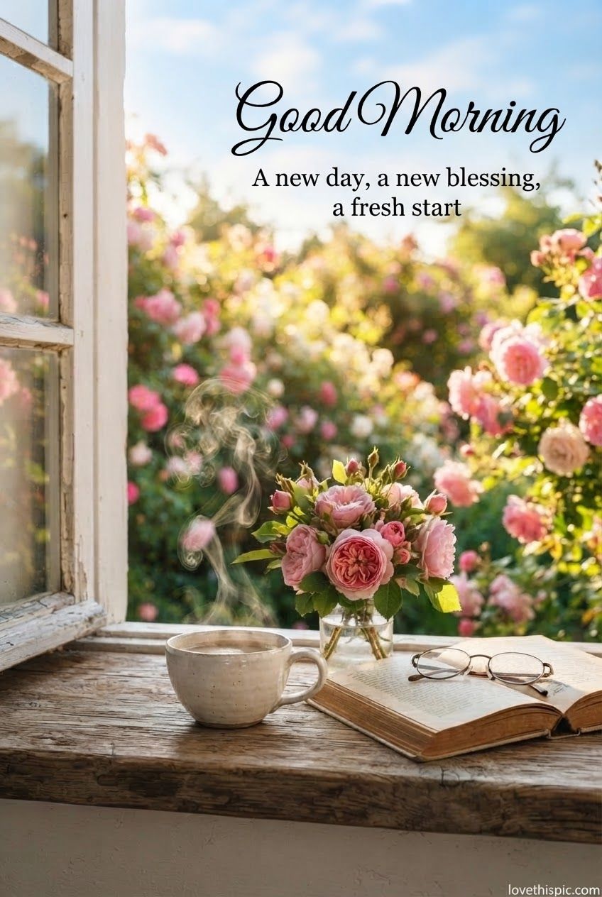 Good Morning A New Day A New Blessing A Fresh Start