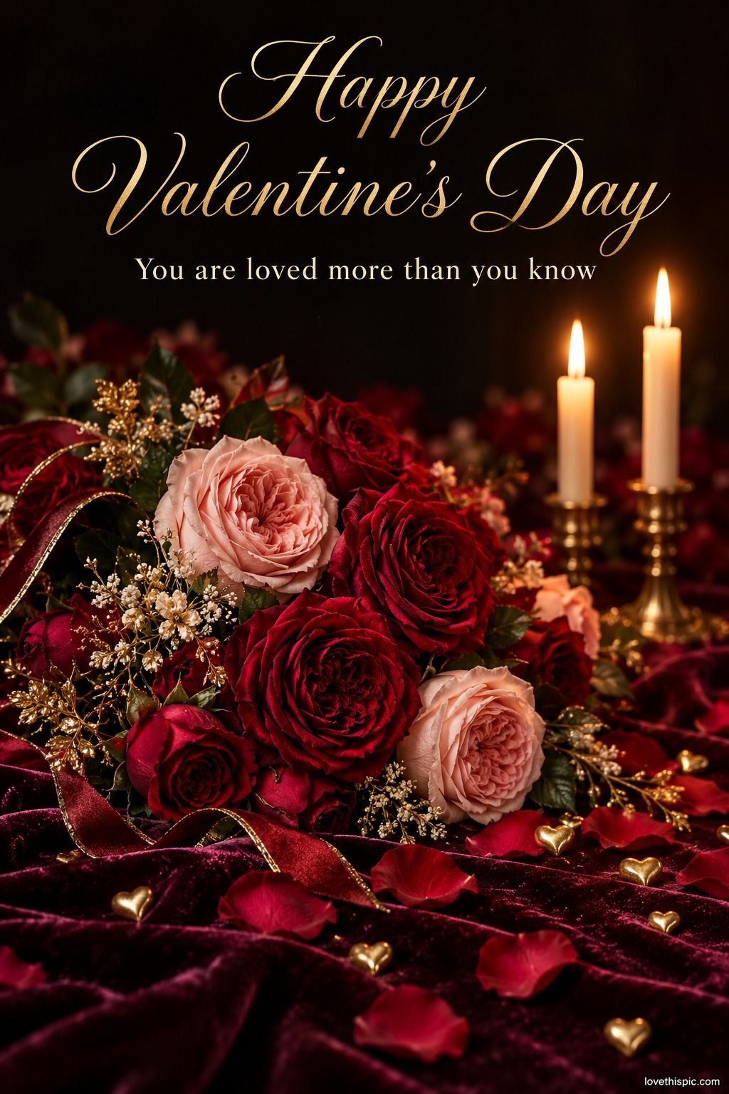 Happy Valentines Day You Are Loved More Than You Know