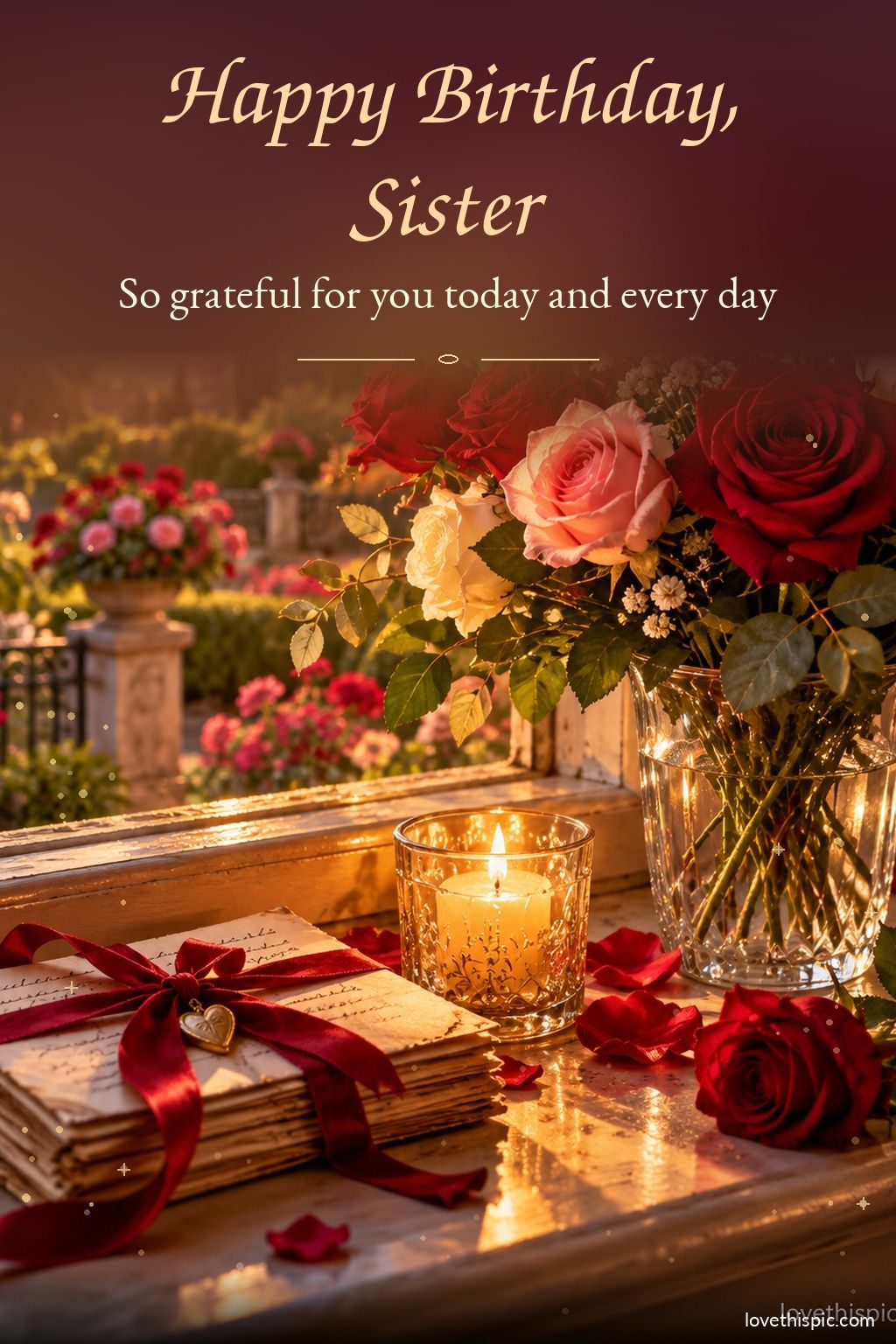 Happy Birthday Sister So Grateful For You Today And Every Day