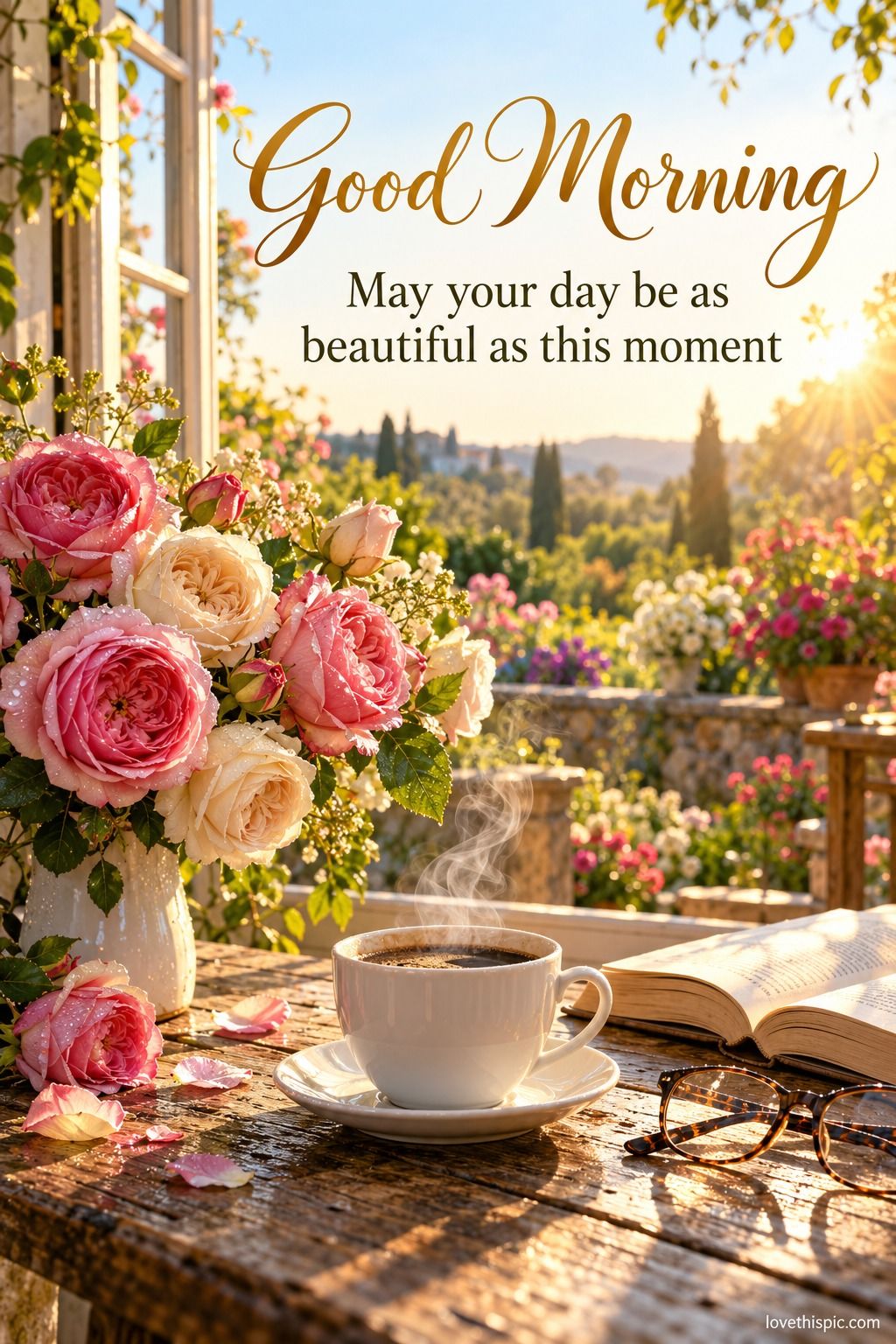 Good Morning May Your Day Be As Beautiful As This Moment