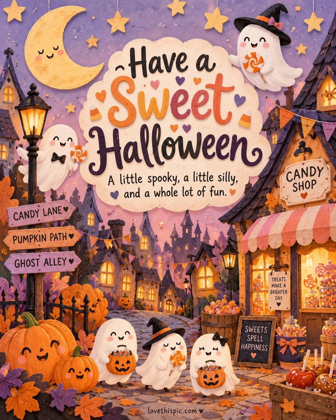 Have A Sweet Halloween A Little Spooky A Little Silly And A Whole Lot Of Fun