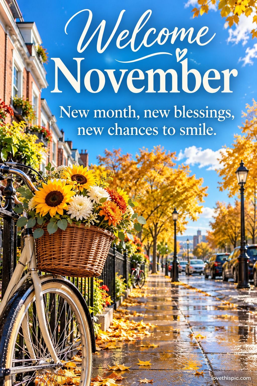 Welcome November New Month New Blessings New Chances To Smile