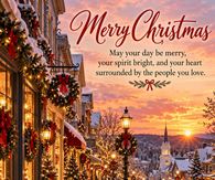 Merry Christmas May Your Day Be Merry Your Spirit Bright And Your Heart Full