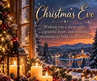 Christmas Eve Wishing You A Silent Night And A Grateful Heart