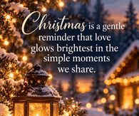 Christmas Is A Gentle Reminder That Love Glows Brightest Gif