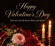 Happy Valentines Day You Are Loved More Than You Know